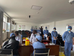 南岔县疾控中心领导携工作人员 来我集团为员工体检